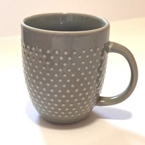 Threshold Sage Green Hobnail Mug Textured Ceramic Coffee Cup Glossy Farmhouse